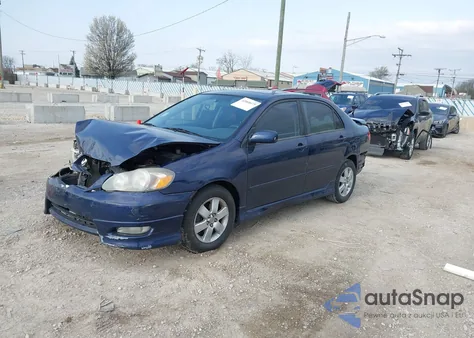 2007 Toyota Corolla S z USA, uszkodzony, nr VIN 1NXBR32EX7Z850547